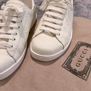 Gucci white sneakers